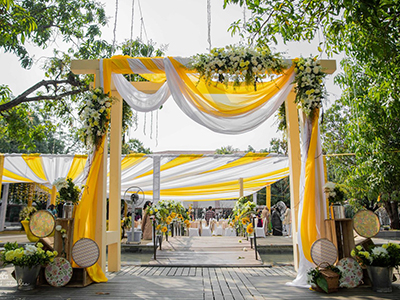 Lawn for Destination wedding - Crystal Lawns
